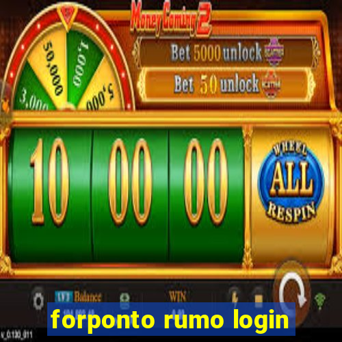 forponto rumo login